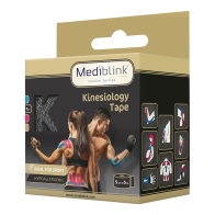 MEDIBLINK Kinesiology Tape 5 cm x 5 m Black M130
